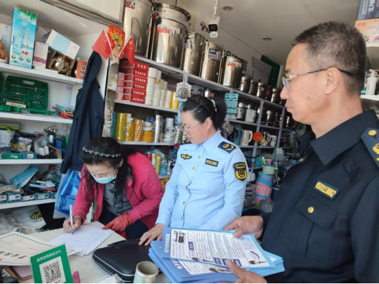 “诚”巴尔虎 | 陈巴尔虎旗市场监督管理局开展电子计价秤销售监督检查及新检规宣传活动